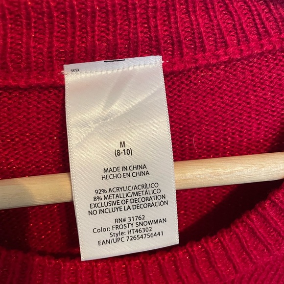 3 for 25$ Frosty Snowman Christmas Theme Sweater - Picture 3 of 8